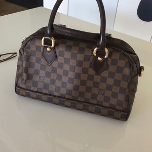 Sell Louis Vuitton Damier Ebene Duomo Bowling Bag - Brown